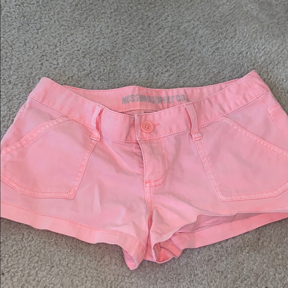 pink mossimosupply shorts
